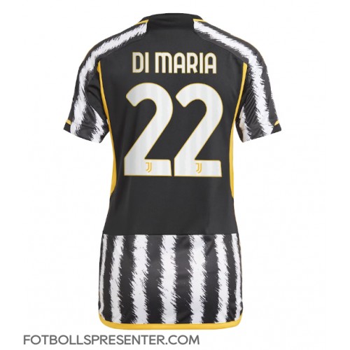Juventus Angel Di Maria #22 Hemma Matchtröja Dam 2023-24 Kortärmad Juventus Angel Di Maria #22 Hemma Matchtröja Dam 2023-24 Kortärmad